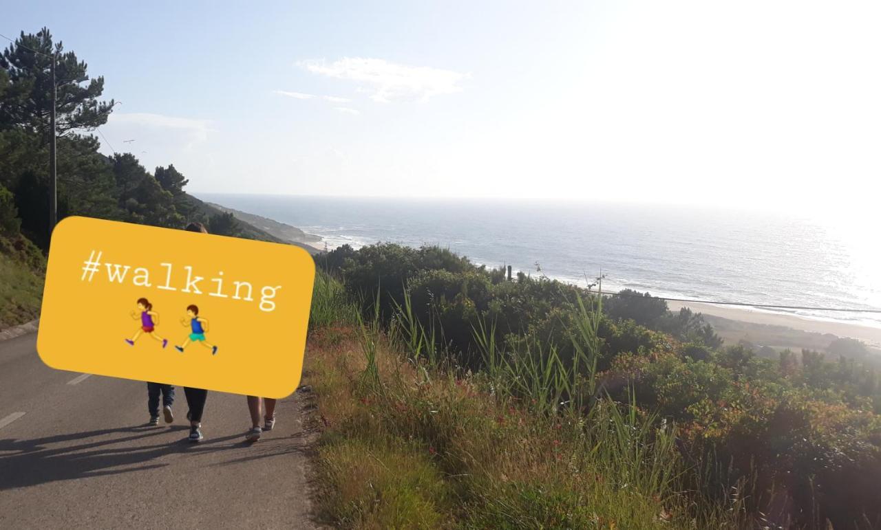 Sunflower Sea View With Magnificent Terrace In Serra Da Pescaria, Nazare - Portugal Bagian luar foto